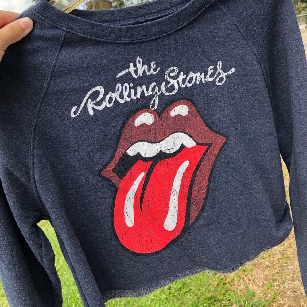 Crop top sweatshirt